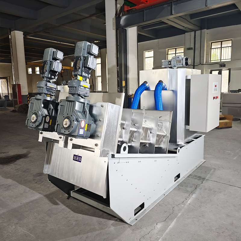 一天處理100方污泥用什么型號的疊螺機(jī)? 一天處理100方污泥用什么型號的疊螺機(jī)?